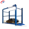 Hydraulic 4 Post Lift Car 3 Cars